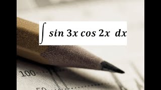 ∫ sin 3x cos 2x dx INTEGRATION PROBLEM 29 [upl. by Gimpel]