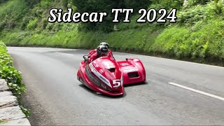 Sidecar TT 2024  Crowes Complete Double Exciting Filming Positions [upl. by Bromley761]