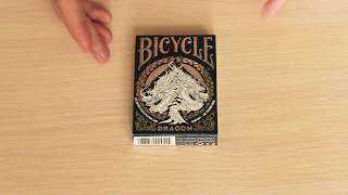 Bicycle Dragon Playing Cards  Deck Review [upl. by Nerita]