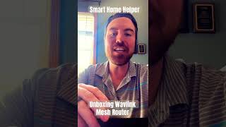 Wavlink Mesh Router Unboxing [upl. by Nwadahs396]