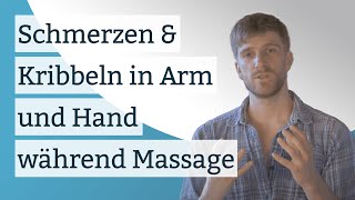 Schmerzen im Arm amp Kribbeln in der Hand während Massage [upl. by Reahard]