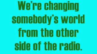 the Other Side Of The Radio by Chris Rice Lyrics [upl. by Enybor57]