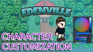 Character Customization  Edenville Devlog 12 godot indiegame godotengine [upl. by Yerroc]