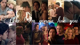 Betty Cooper amp Jughead Jones Riverdale  Like Im gonna lose you  Bughead love story S1S7 [upl. by Ialohcin922]