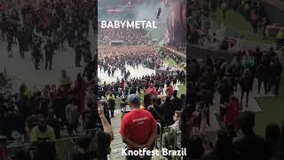 BABYMETAL  Distortion live at Knotfest Brazil 2024 1 [upl. by Assinna155]