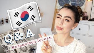 Koreanisch lernen QampA 🇰🇷 Tipps Apps Bücher [upl. by Arvonio403]