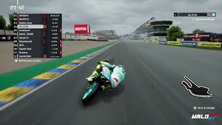 WRLD GP  Le Mans  FP  QP  Moto 3  Moto 2  MotoGP  Season 7  PC [upl. by Kass]