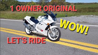 1 owner Original 93 VFR750F Showcased and Ride [upl. by Kast]