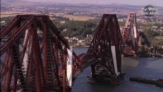 Scotland from Above Edinburgh to Fingals Cave Route HD [upl. by Nede343]