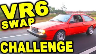 VR6 Engine Swap in a VW Scirocco  3 Day Swap Challenge [upl. by Antoinette]