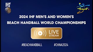 Tunisia vs Qatar  912 place  2024 IHF Men’s Beach Handball World Championship [upl. by Rramed]