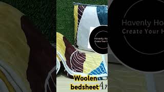 वूलन बैडशीट bedsheetcotton woolenbedsheets bedsheetsindia bedsheets bedsheetcotton [upl. by Ykcaj]