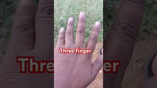 Three finger funny video✌ [upl. by Rolph]