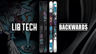 20232024 BACKWARDS  LIB TECH SKIS [upl. by Cindy]