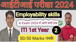 Employability skills All Trade Questions Answer iti Dgt [upl. by Gayler]