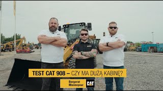 Kompaktowa ładowarka kołowa Cat  test operatorów [upl. by Cairistiona]