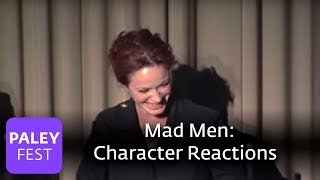 Mad Men  Reaction To The Characters Paley Center [upl. by Berliner546]