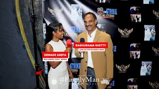 Raghurama Shetty Takes Over the Family Man Premiere Like a Boss 🎭🔥 [upl. by Rozalie]