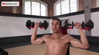 Bowflex® HowTo  Shoulder Press for Beginners [upl. by Aliab]