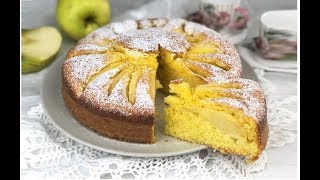 Torta di mele e yogurt un dolce soffice e leggero SENZA BURRO [upl. by Assyram]