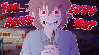 quotBut I LOVE youquot ❤︎ Rejecting Your Yandere Classmate M4A ASMR Hardcore Yandere [upl. by Trilbee]