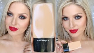 First Impression Review ♡ Illamasqua Rich Liquid Foundation [upl. by Laise]