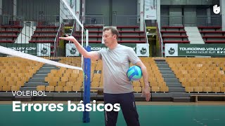 Errores básicos  Voleibol [upl. by Yonatan510]