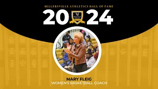 2024 Millersville Athletics Hall of Fame Mary Fleig [upl. by Yuma]