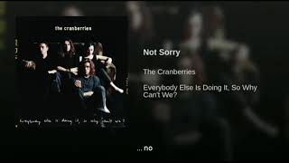 The Cranberries Not Sorry Traducida Al Español [upl. by Riley]