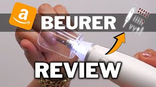 BEURER NAIL DRILL  Honest Review  3 Must Know Tips [upl. by Naawaj265]