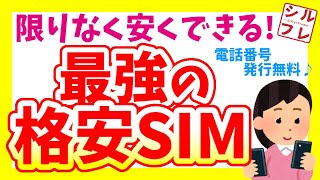 【持ってて損なし！最強の格安SIM】電話番号『無料』でGETデュアルSIMにも超オススメ！【aupovo20】 [upl. by Aidil904]