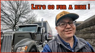 Kenworth W990 test drive at MATS2023 [upl. by Smart]