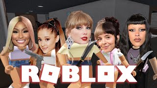 Celebrities Play Murder Mystery 2 Roblox PART 1 [upl. by Neelyt639]