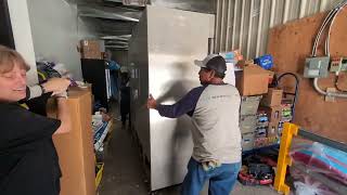 commercial refrigerator removal in Ruidoso [upl. by Letsyrc]