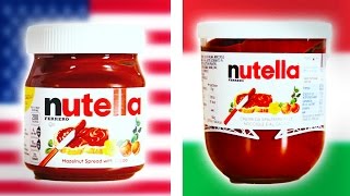 Italian Vs American Nutella Taste Test [upl. by Wilhelmine916]