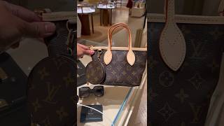 I Went To Louis Vuitton To Try Neverfull BB [upl. by Macegan456]