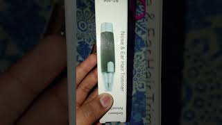 unboxing flipkartearampnose hair removerPrice Rs287 [upl. by Adai630]