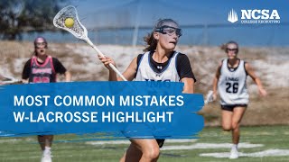 How to Make a Womens Lacrosse Highlight Video Most Common Mistakes [upl. by Eilak]