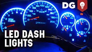 How To Replace GM Stepper Motor amp LED Lights In Dash [upl. by Lebazej]