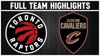 Toronto Raptors vs Cleveland Cavaliers  October 23 2024 [upl. by Nelsen]