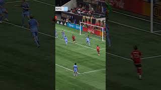 UNREAL SAVE FROM FREESE 🥶 nycfc goalkeepersaves goalietraining newyorkcityfc mls [upl. by Keven]