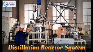 100L Explosionproof Duplex Stainless Steel 904L Distillation Reactor made by factory supplier WHGCM [upl. by Eecak]