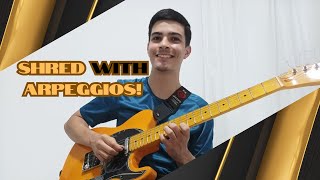 How To Do Arpeggios In Guitar Solos [upl. by Rillings]