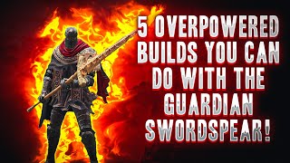 How GOOD can I make Guardian Swordspear Builds in Elden Ring Patch 1091 [upl. by Kernan370]