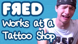 Fred Works at a Tattoo Shop [upl. by Ilka]