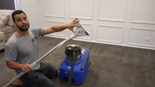 DIY carpet cleaning machine  How to use britex [upl. by Kendell483]