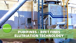 PURIFINES  rPET Fines Elutriation Technology [upl. by Leuqer]