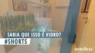 Sabia que isso é VIDRO shorts [upl. by Osicnarf]