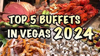 Top 5 Buffets in Las Vegas 2024 [upl. by Daph]