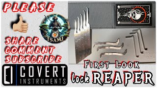 Unboxing  First Look at the lock REAPER Set from CovertInstrumentsOfficial [upl. by Hajin]